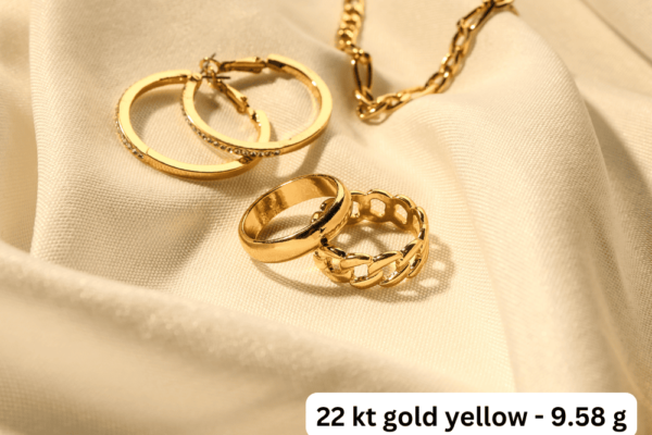 22K Yellow Gold - 9.58g