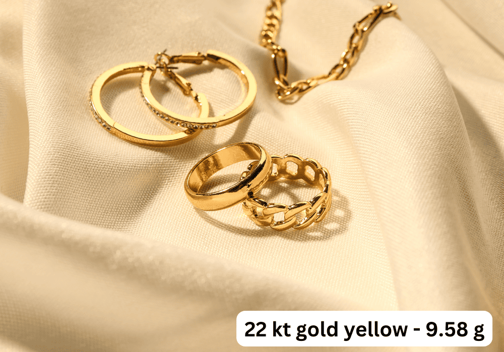 22K Yellow Gold - 9.58g