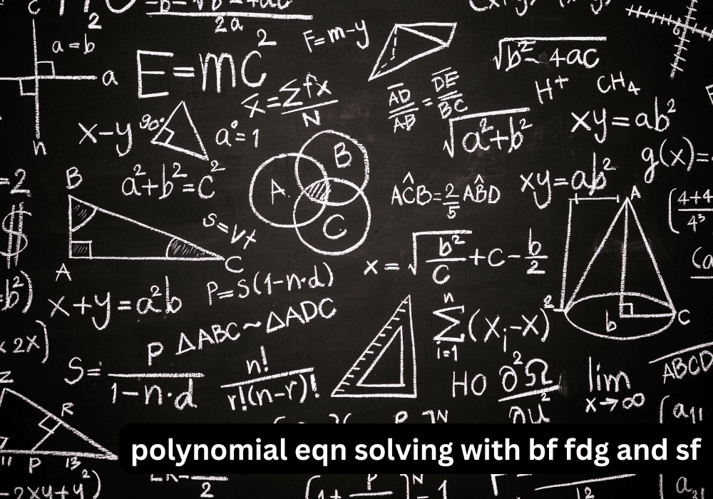 polynomial eqn solving with bf fdg and sf